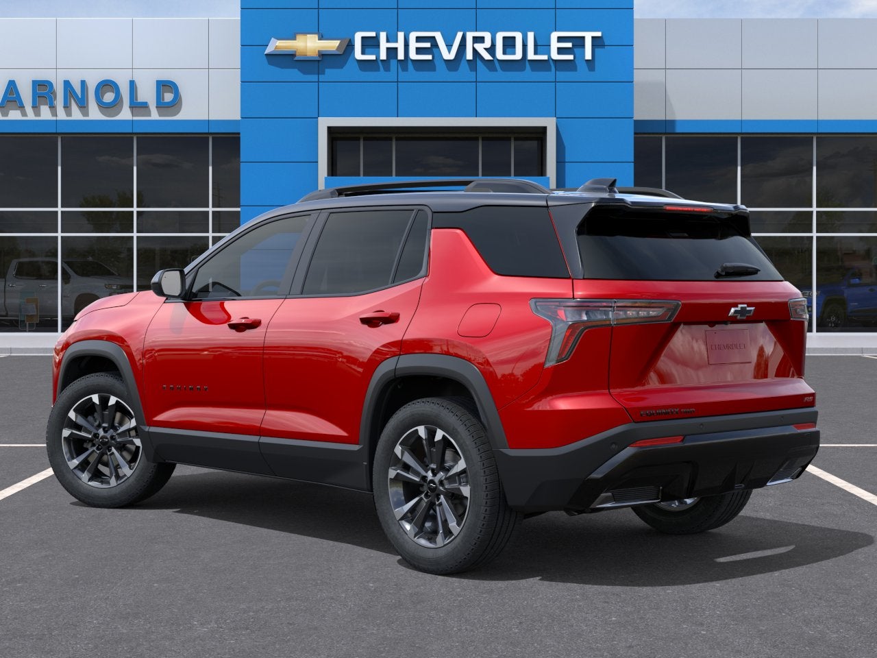 2027 Chevrolet Equinox — rear three-quarter view