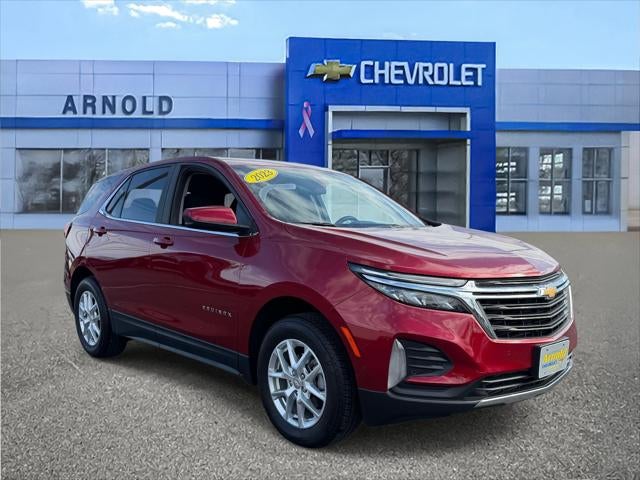 2023 Chevrolet Equinox LT in Radiant Red Tintcoat — front three-quarter view