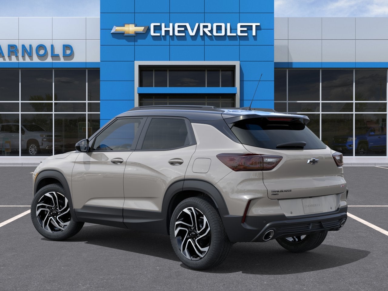 2026 Chevrolet Trailblazer — rear three-quarter view